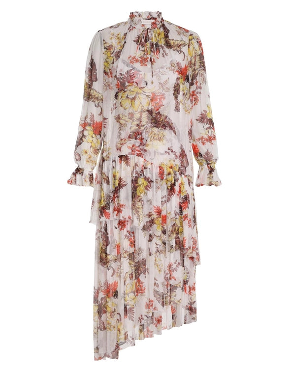 Vestido Matchmaker Tiered ZIMMERMANN MIDI VESTIDOS Malva CO