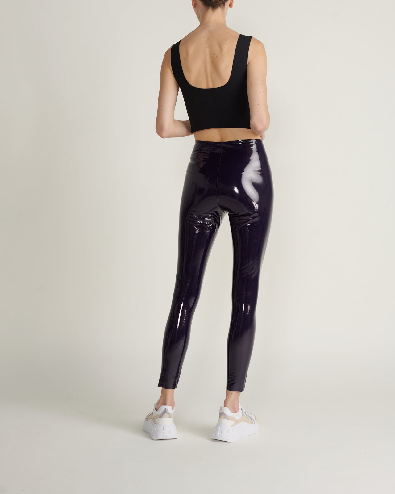 Crop Top Neopreno Cuello Cuadrado