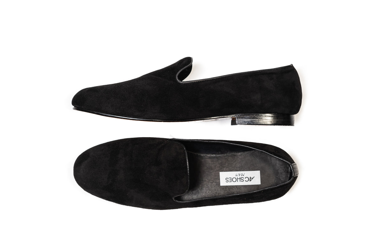Slipper Gamuza Negro