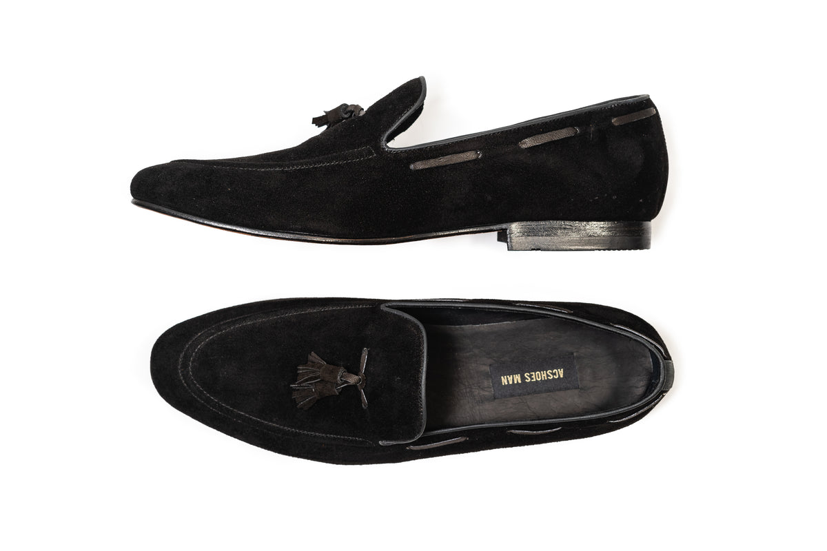 Loafer Gamuza Negro