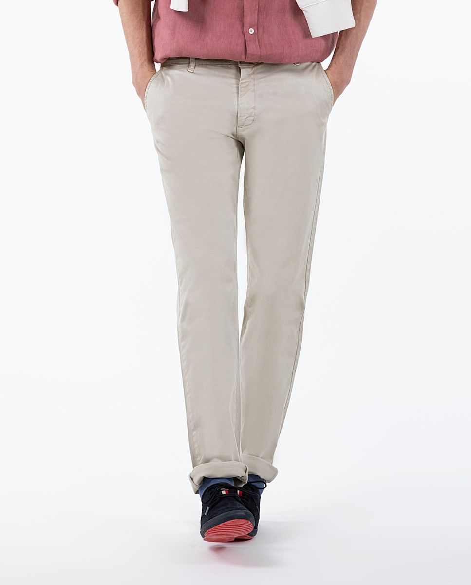 Pantalon Chino Garment Dyed