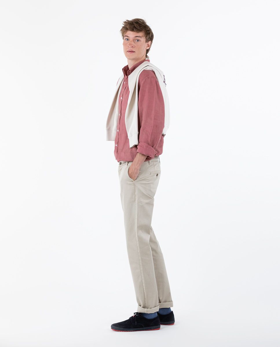 Pantalon Chino Garment Dyed