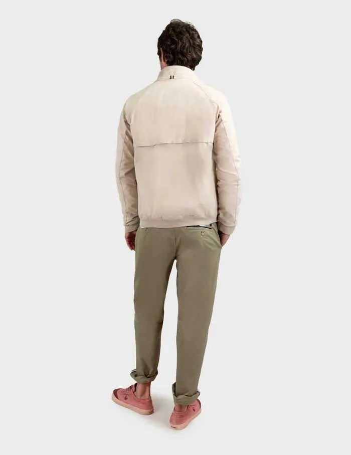 Cazadora Harrintong Beige CHAQUETAS Malva CO