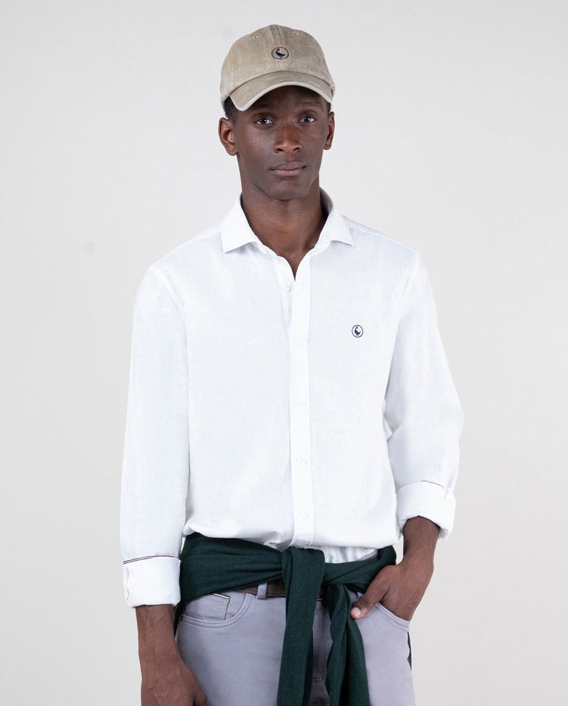 Camisa Lino Blanco