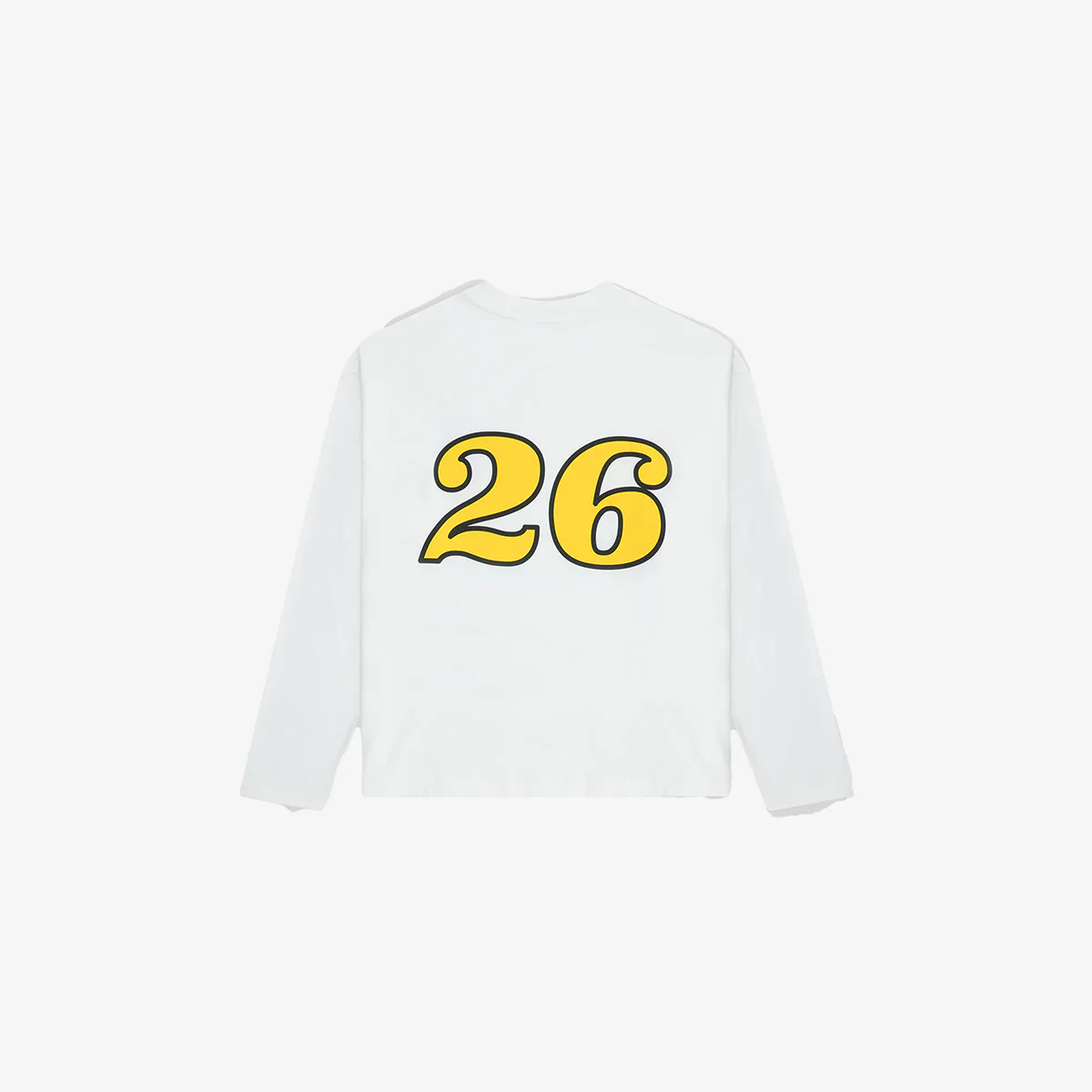 T-Shirt Boxy Fit Longsleeve 26 Cloud Dancer