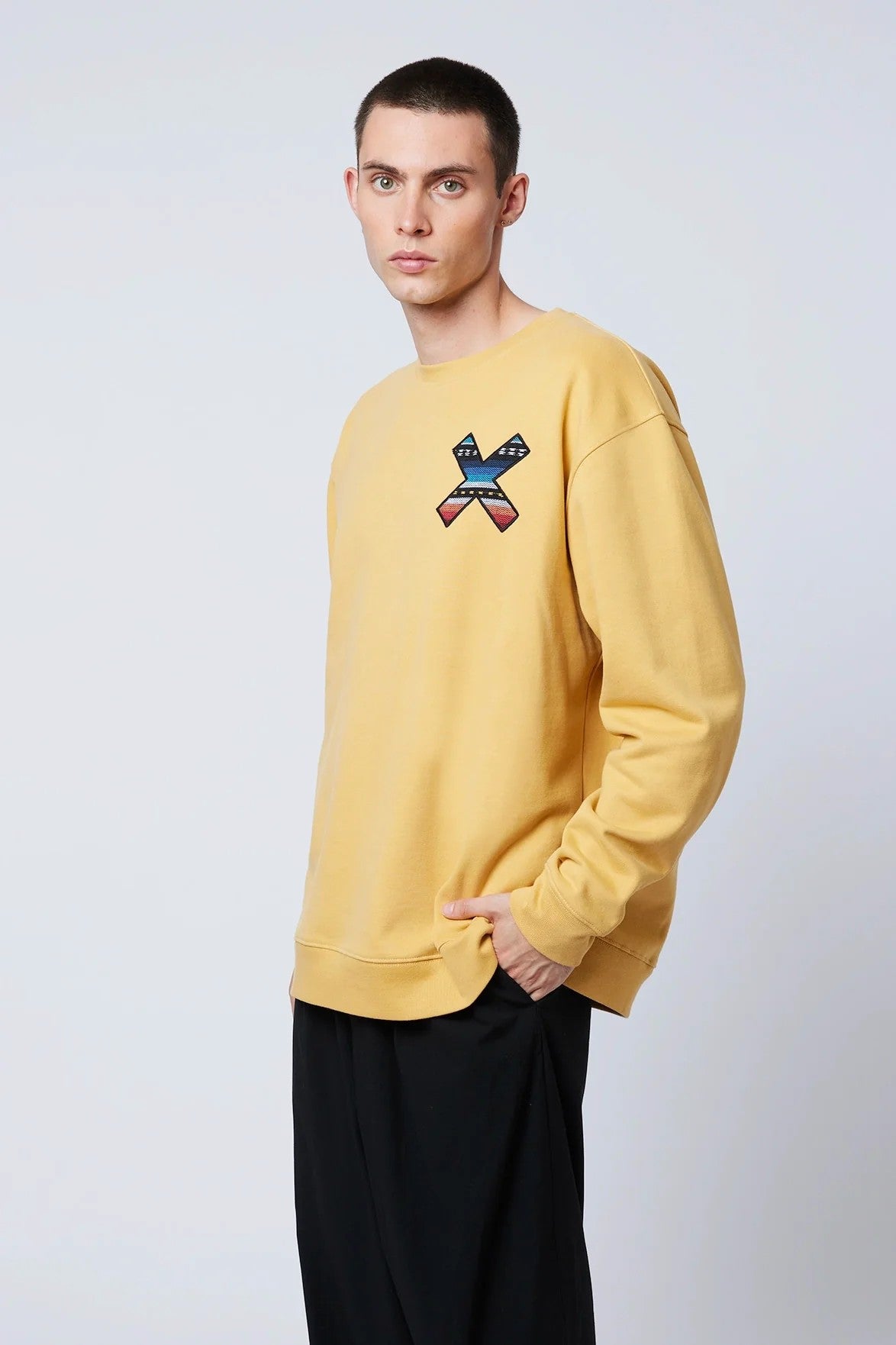 Sweatshirt Classic BLUE BANANA SWEATSHIRT Malva CO