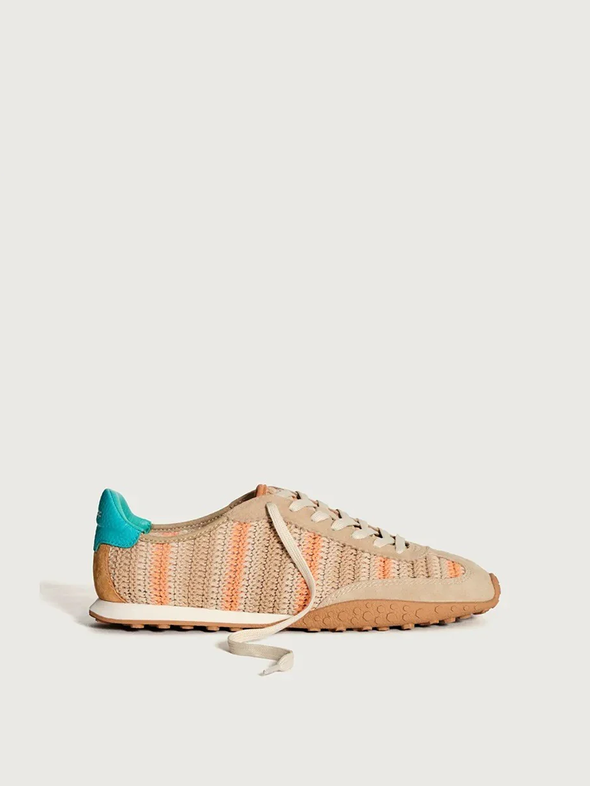 Tenis Hoff Bird Woven Beige Mujer