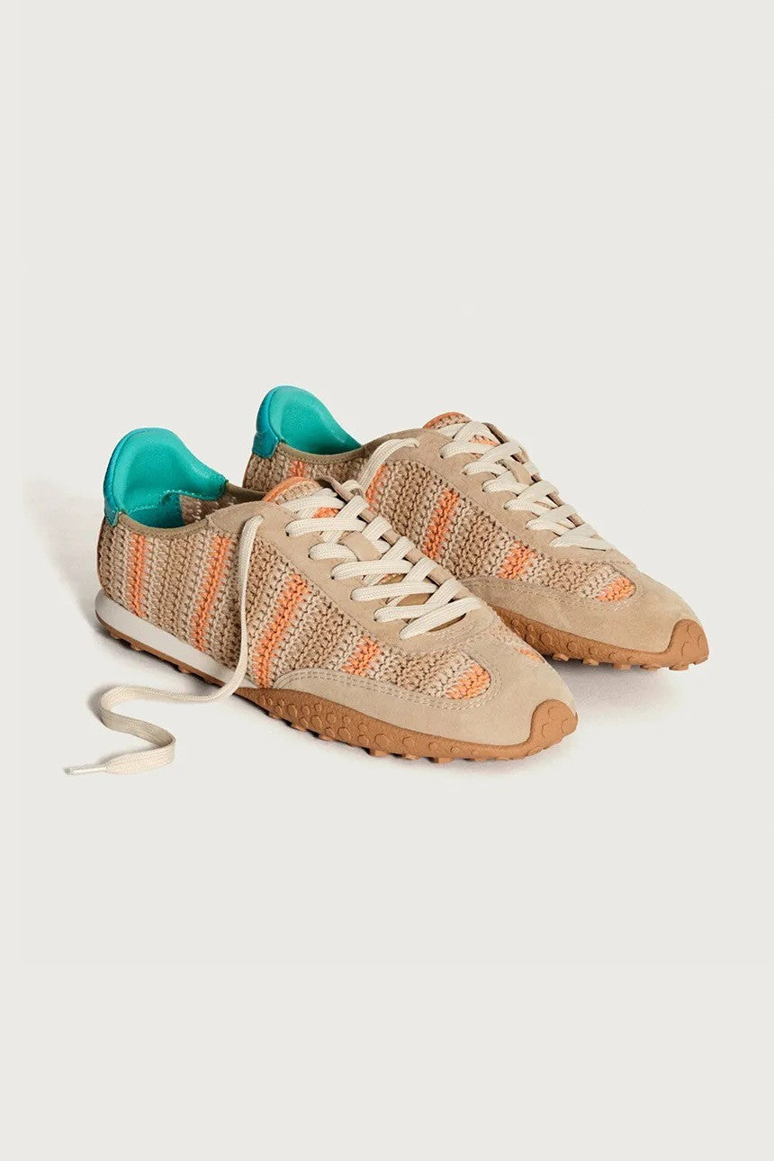 Tenis Hoff Bird Woven Beige Mujer