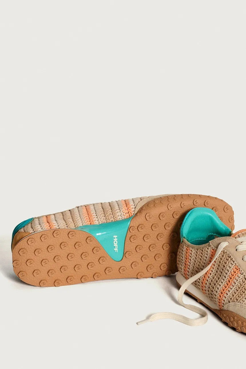 Tenis Hoff Bird Woven Beige Mujer