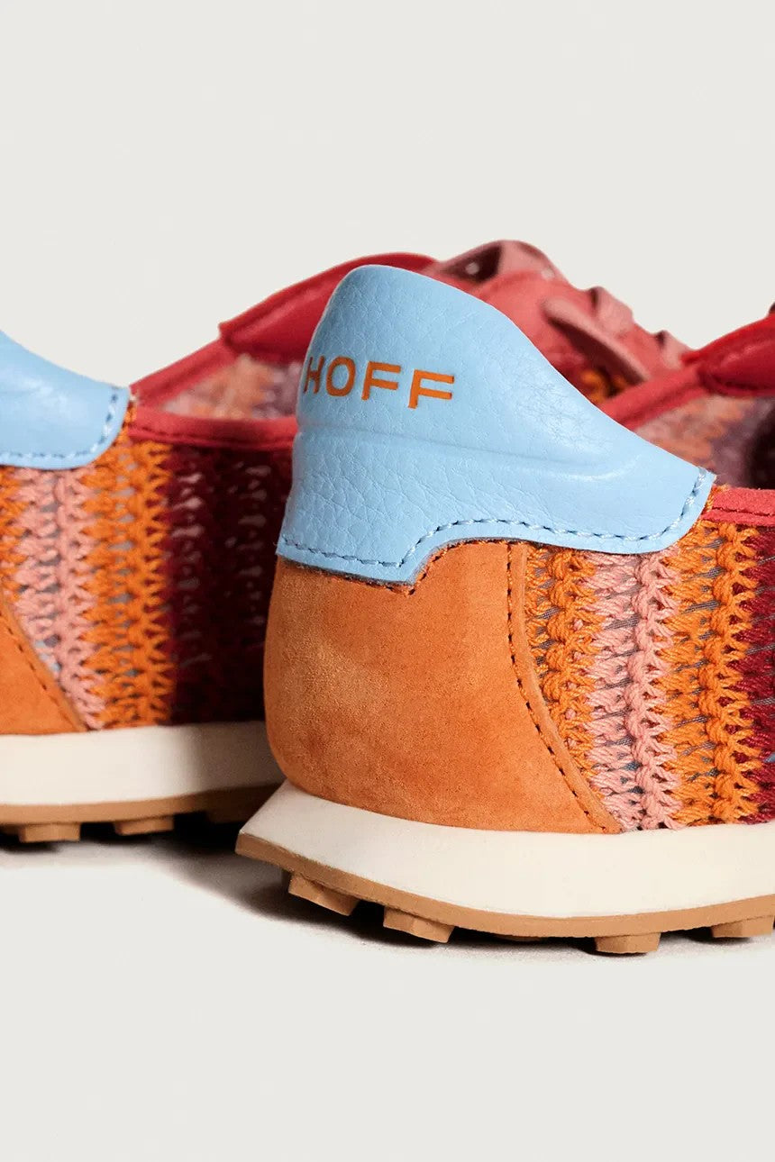 Tenis Hoff Bird Woven Coral Mujer