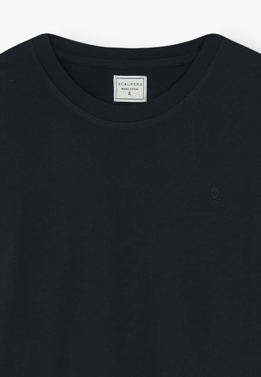 T-Shirt Basica Nos Skull SCALPERS T-SHIRT Malva CO
