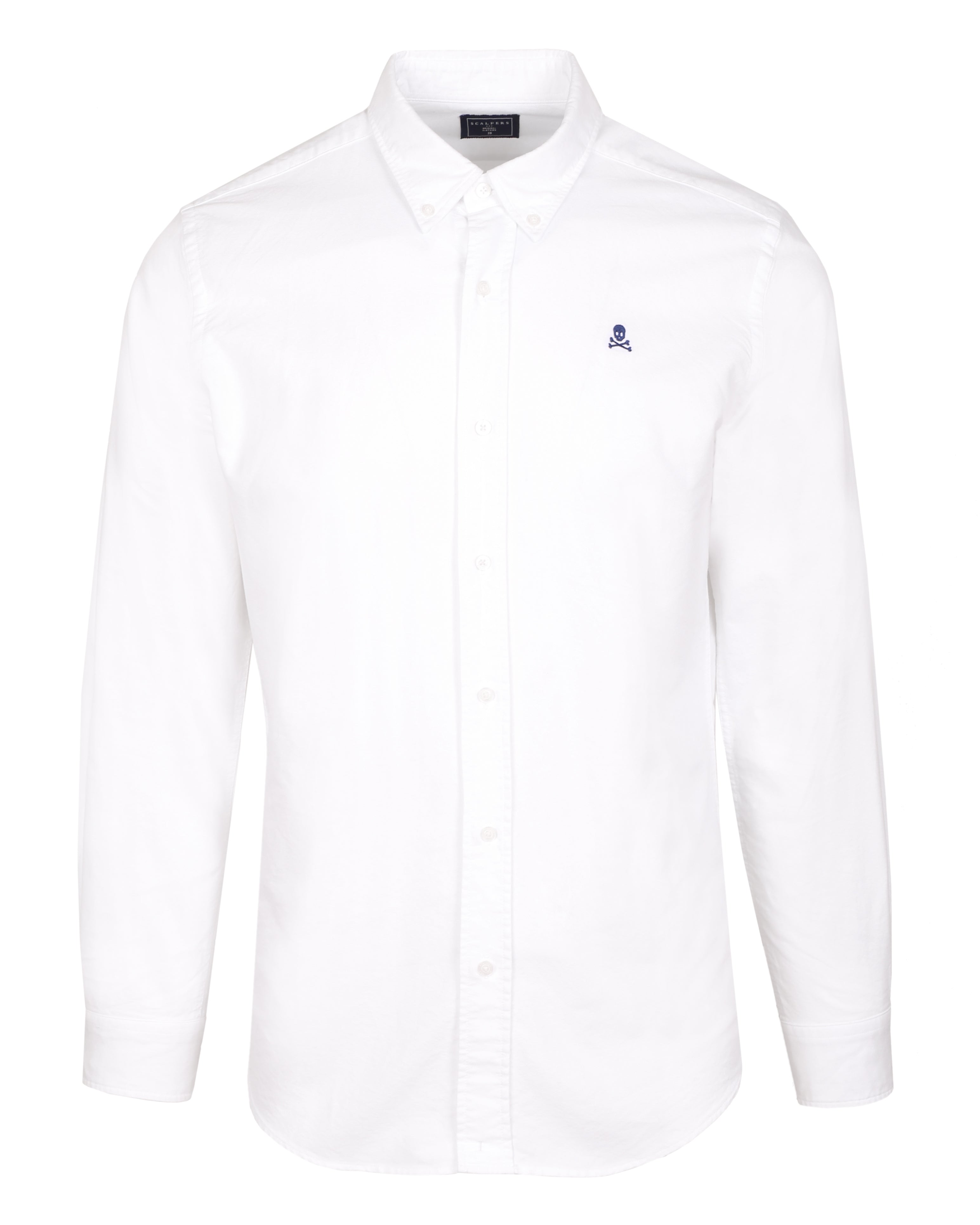 Camisa Oxford Calavera Contraste