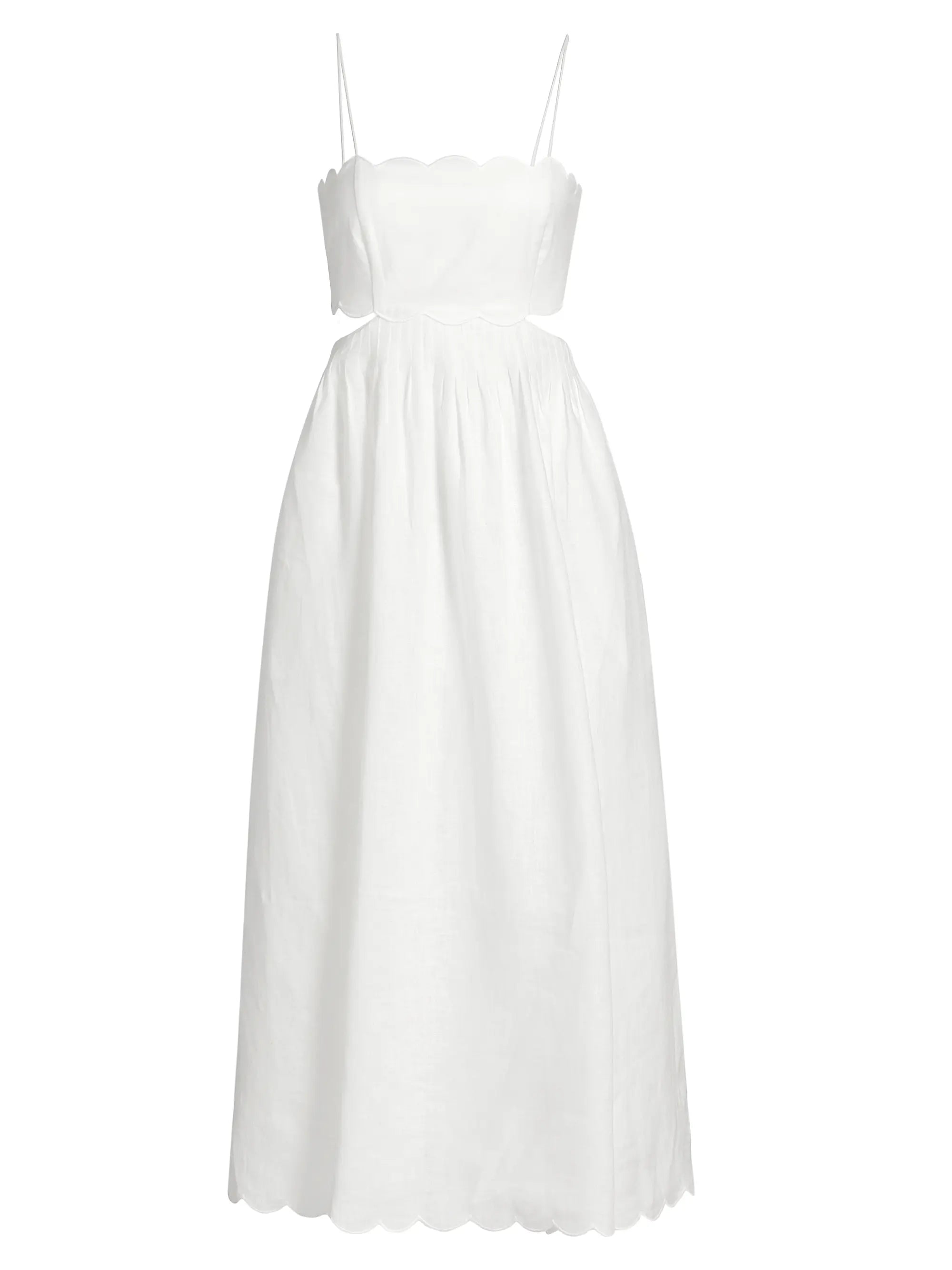Vestido Rhiannon Scallop