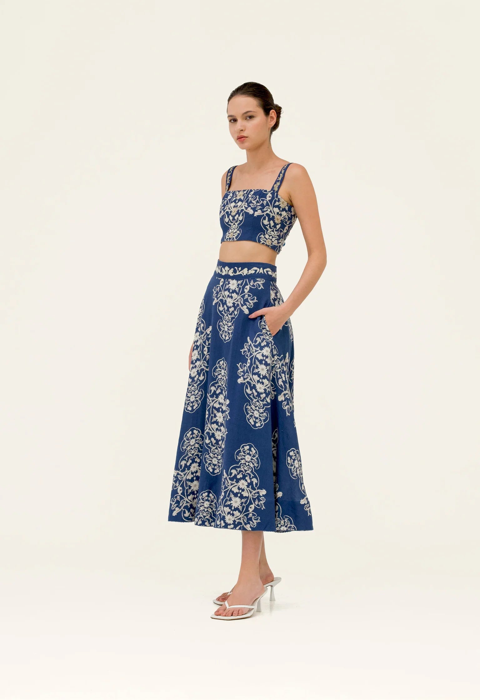 Falda Bergamota Ribbons