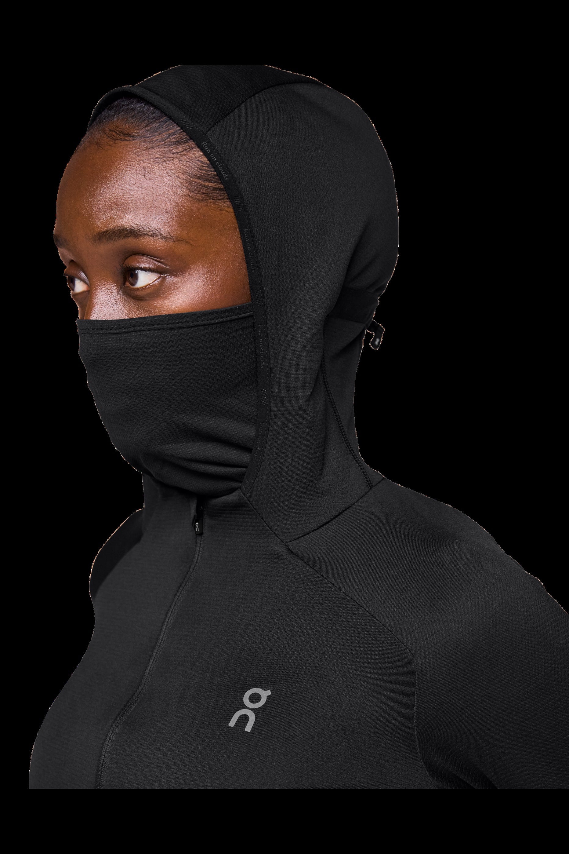Chaqueta On Running Zip Mujer