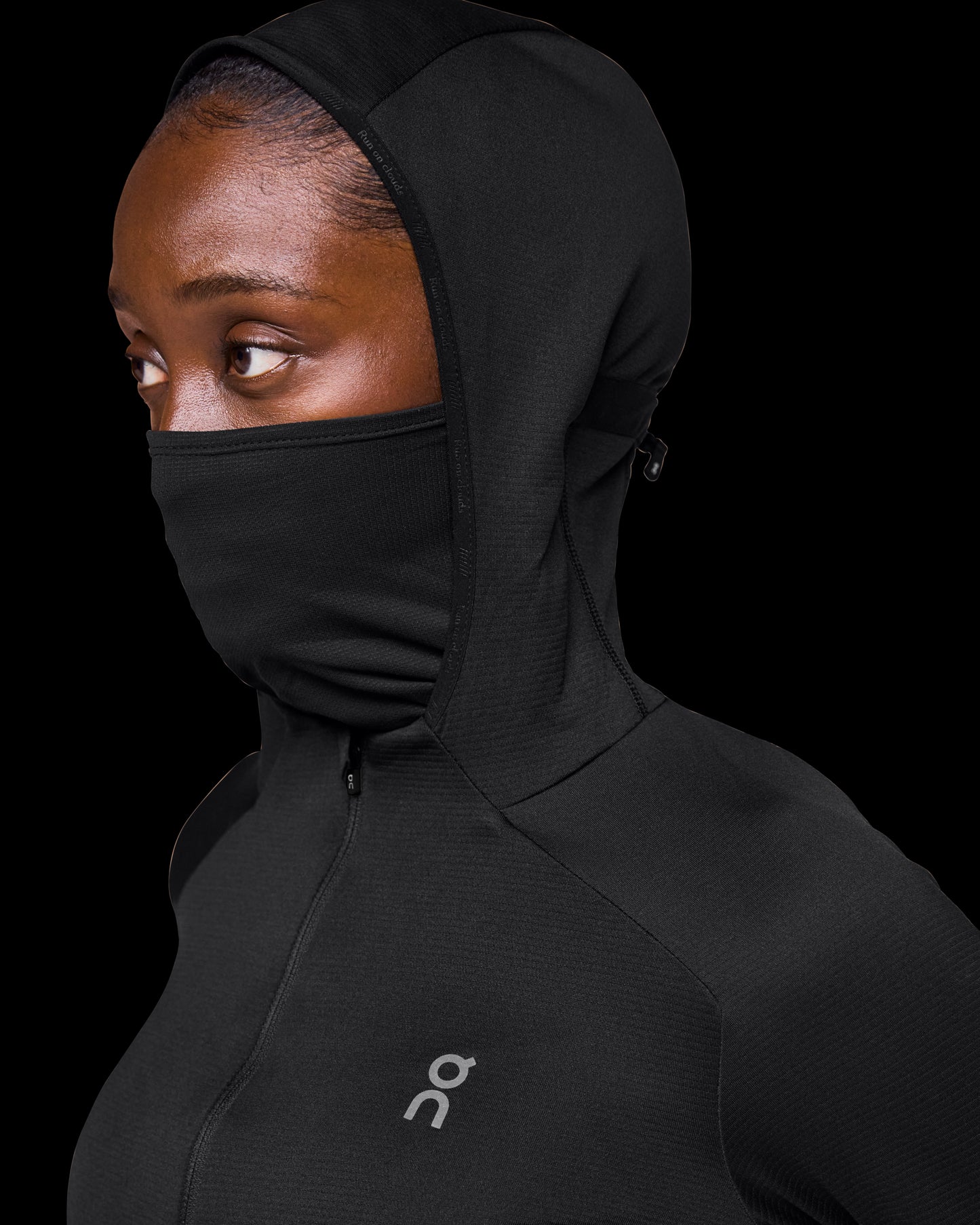 Chaqueta On Running Zip Mujer