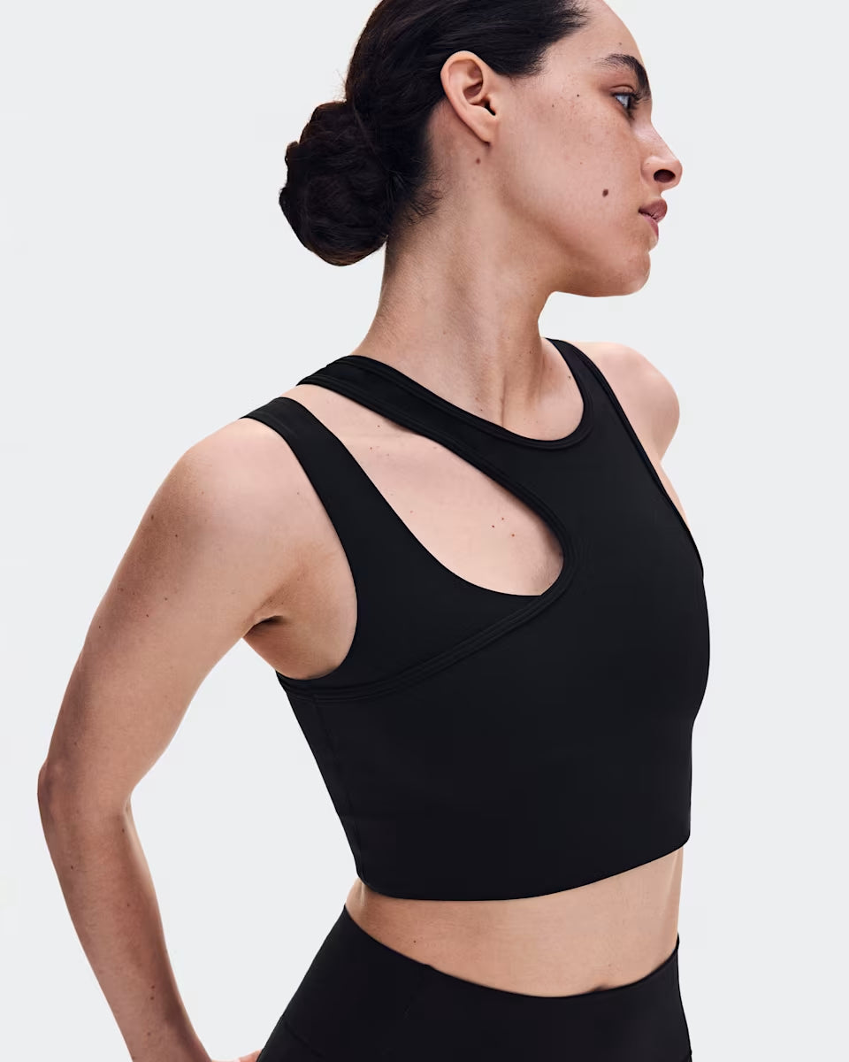 Crop Top On De Mujer Studio Asymmetric