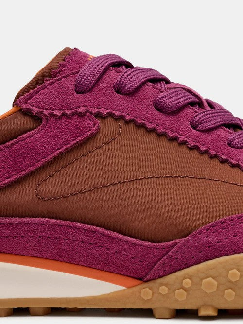 Tenis Hoff Bridge Mkii Burgundy Mujer