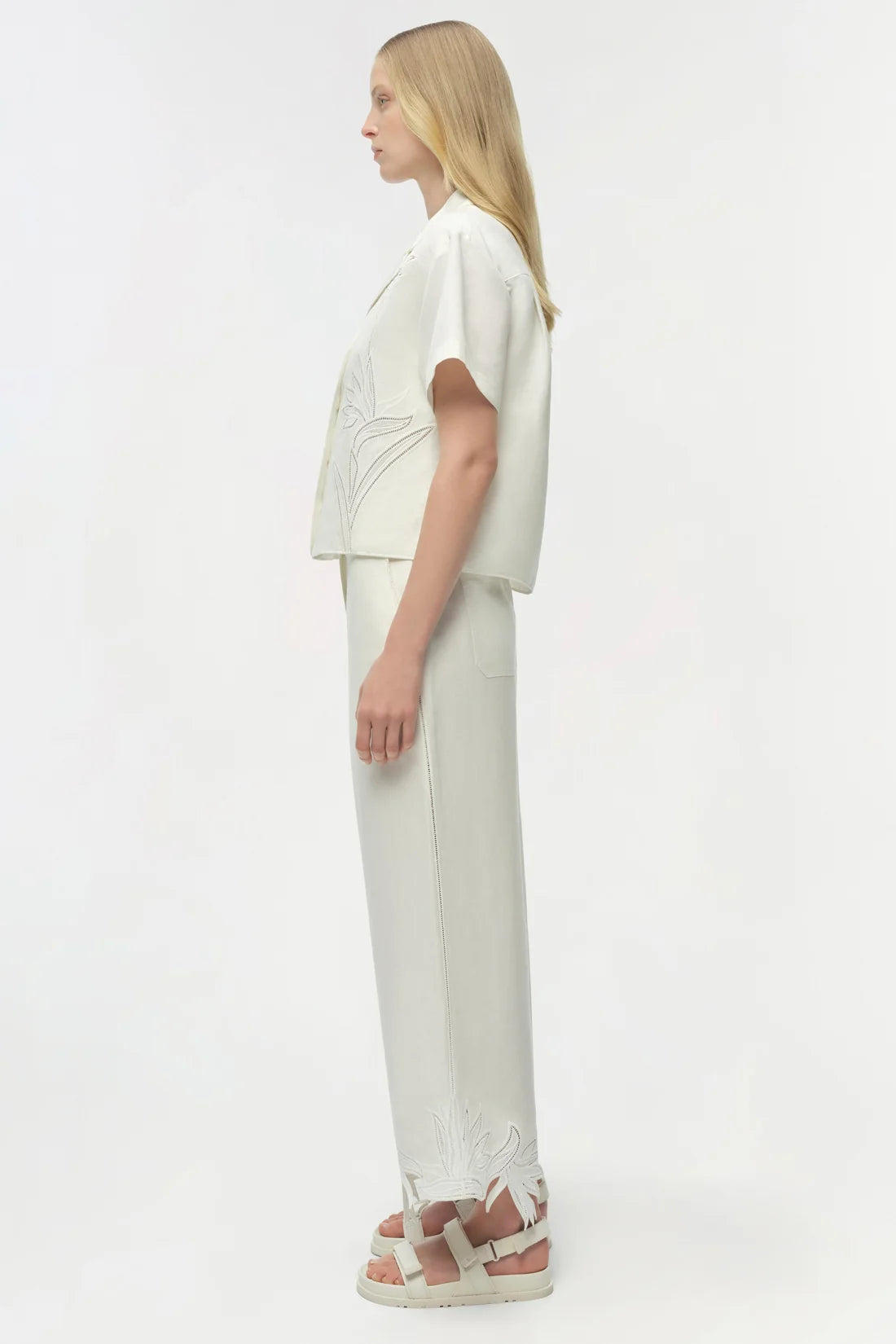 Camisa Camp Louisa Embroidered