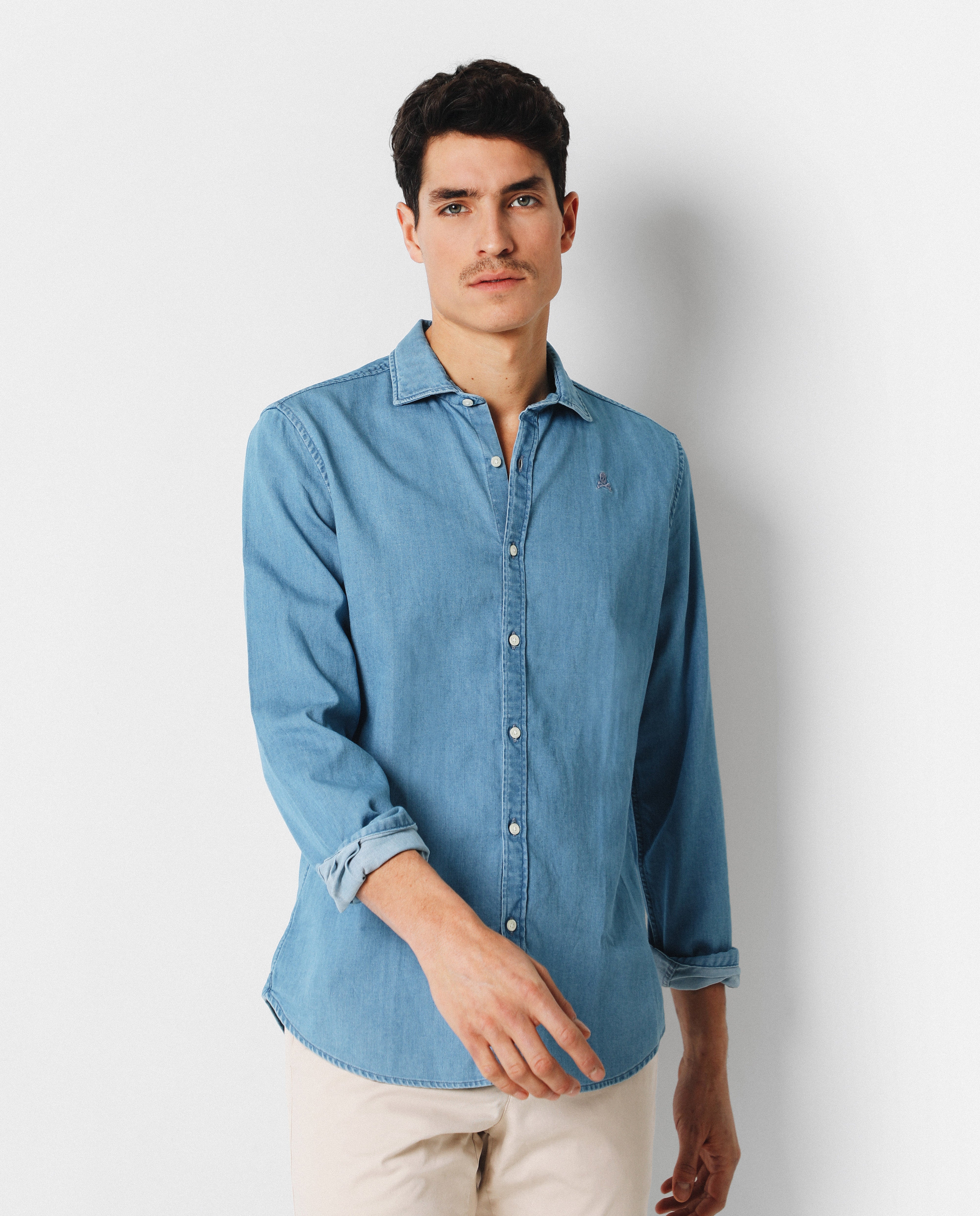 Camisa Denim Básica