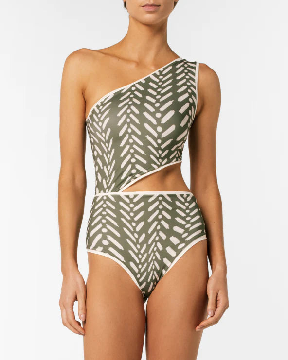 One Piece Raisa Green Linee