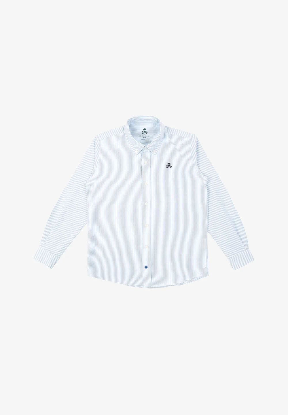 Camisa Sc Kids Rayas Calavera Contraste