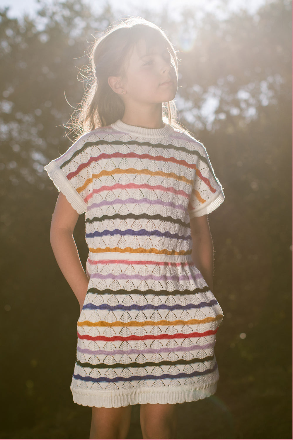 Vestido De Punto Arcoiris