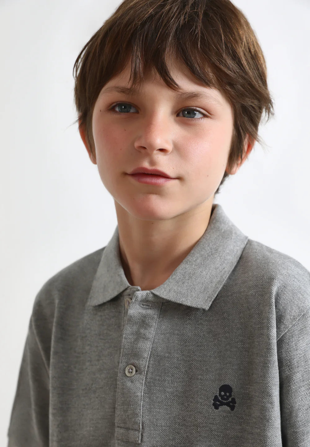 Polo Sc Kids Básico Calavera