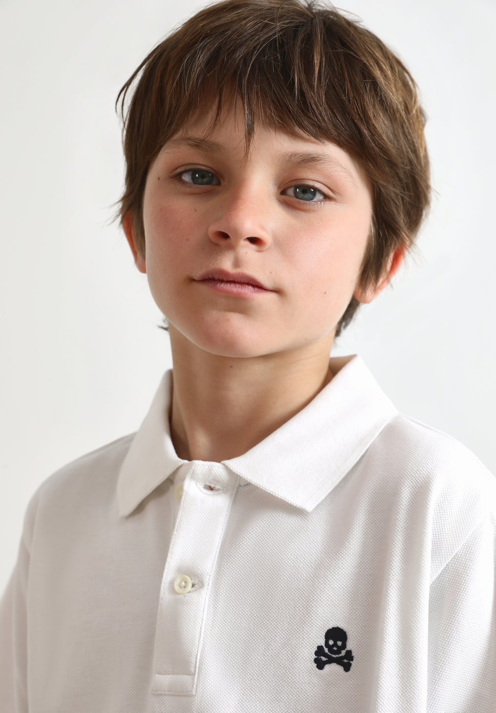 Polo Sc Kids Básico Calavera
