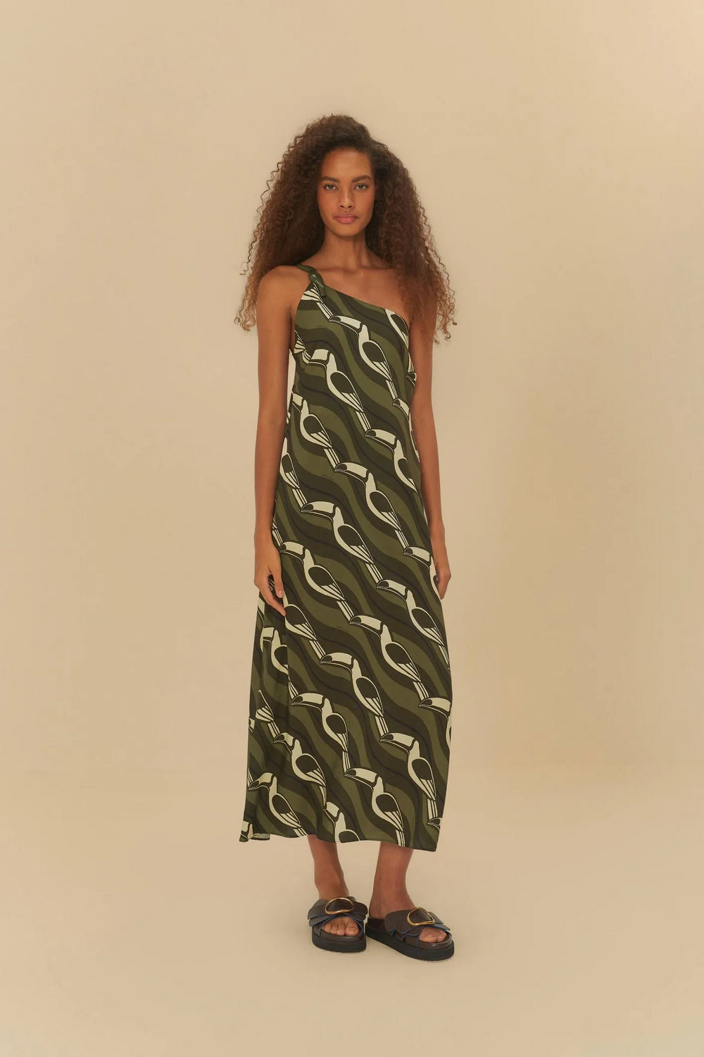 Vestido Estampado Tucano Grafico