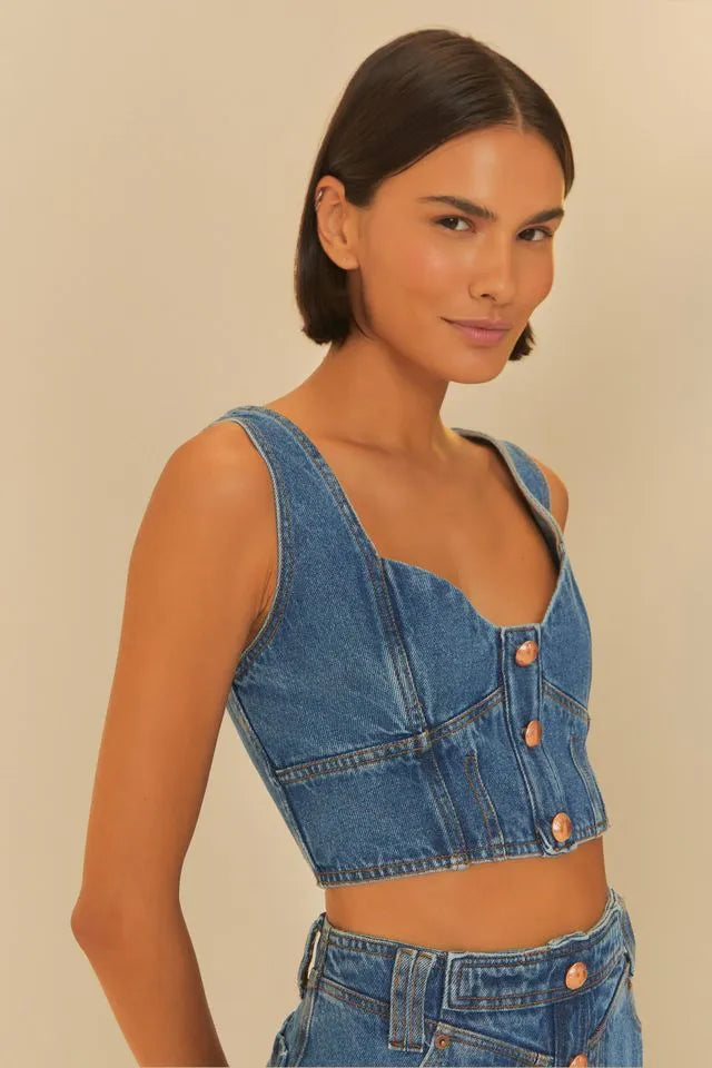 Top Jeans Recortados