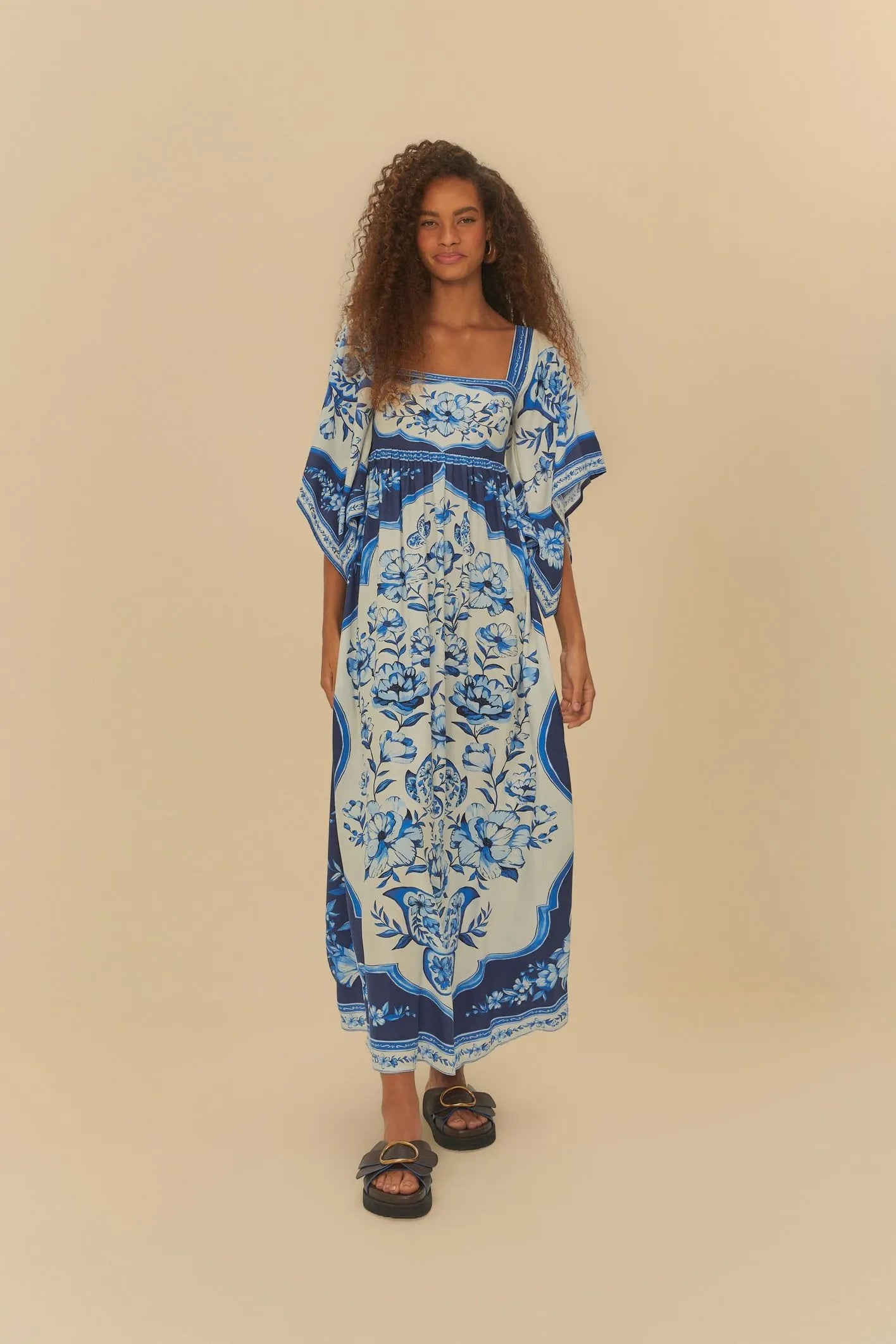 Vestido Jardim De Porcelana