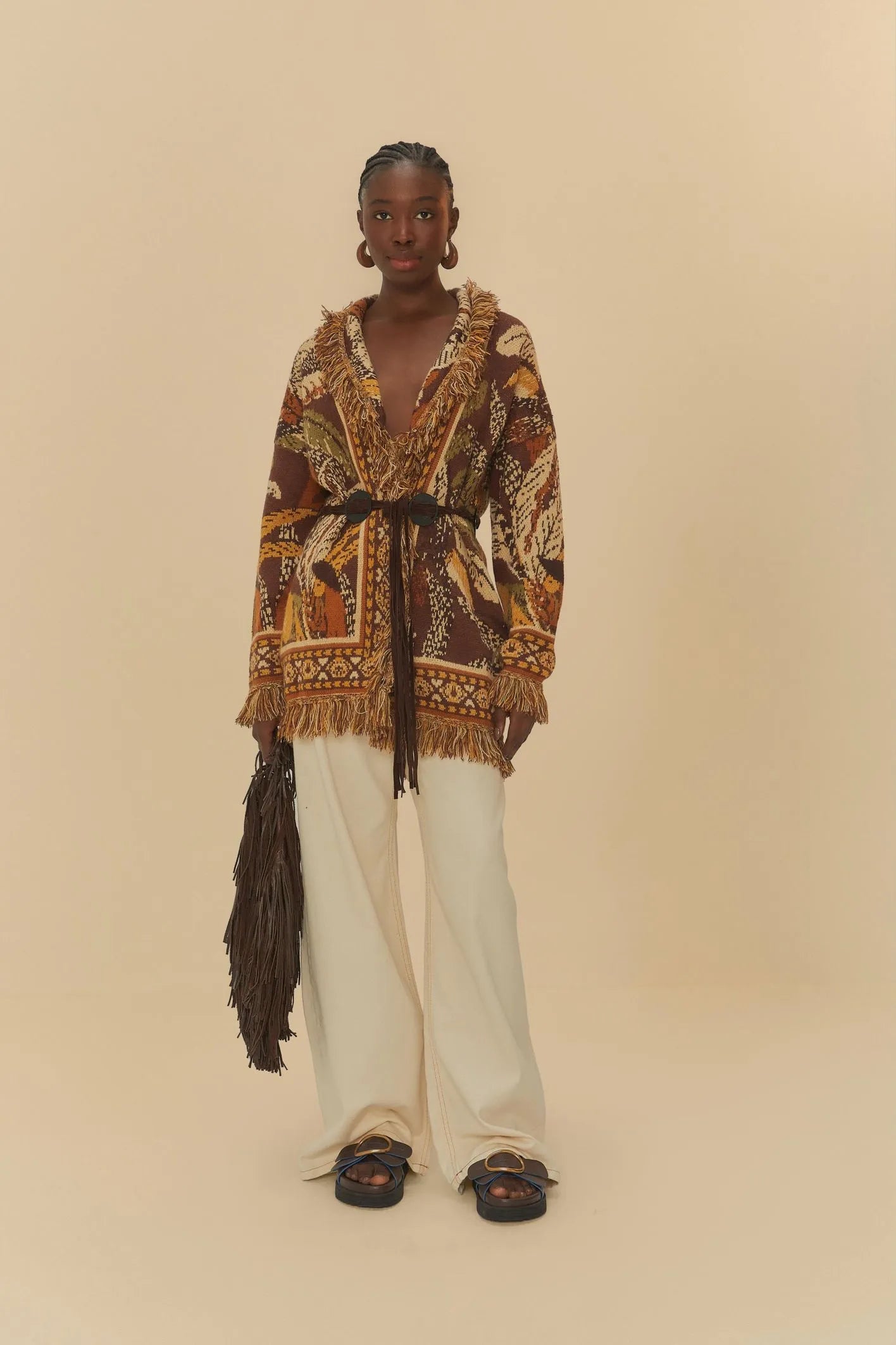 Pantalón Sarja Cintura Reversivel Off