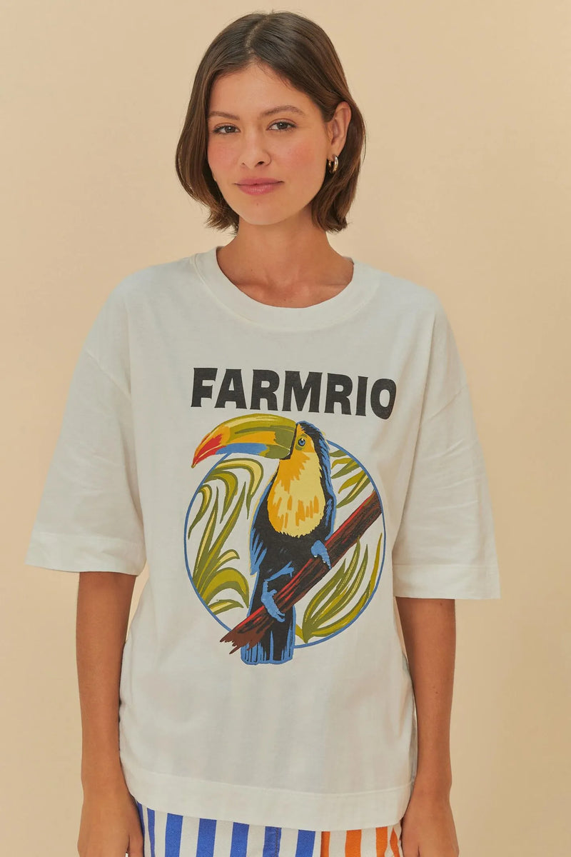 T-Shirt Over Farm Rio Tucano