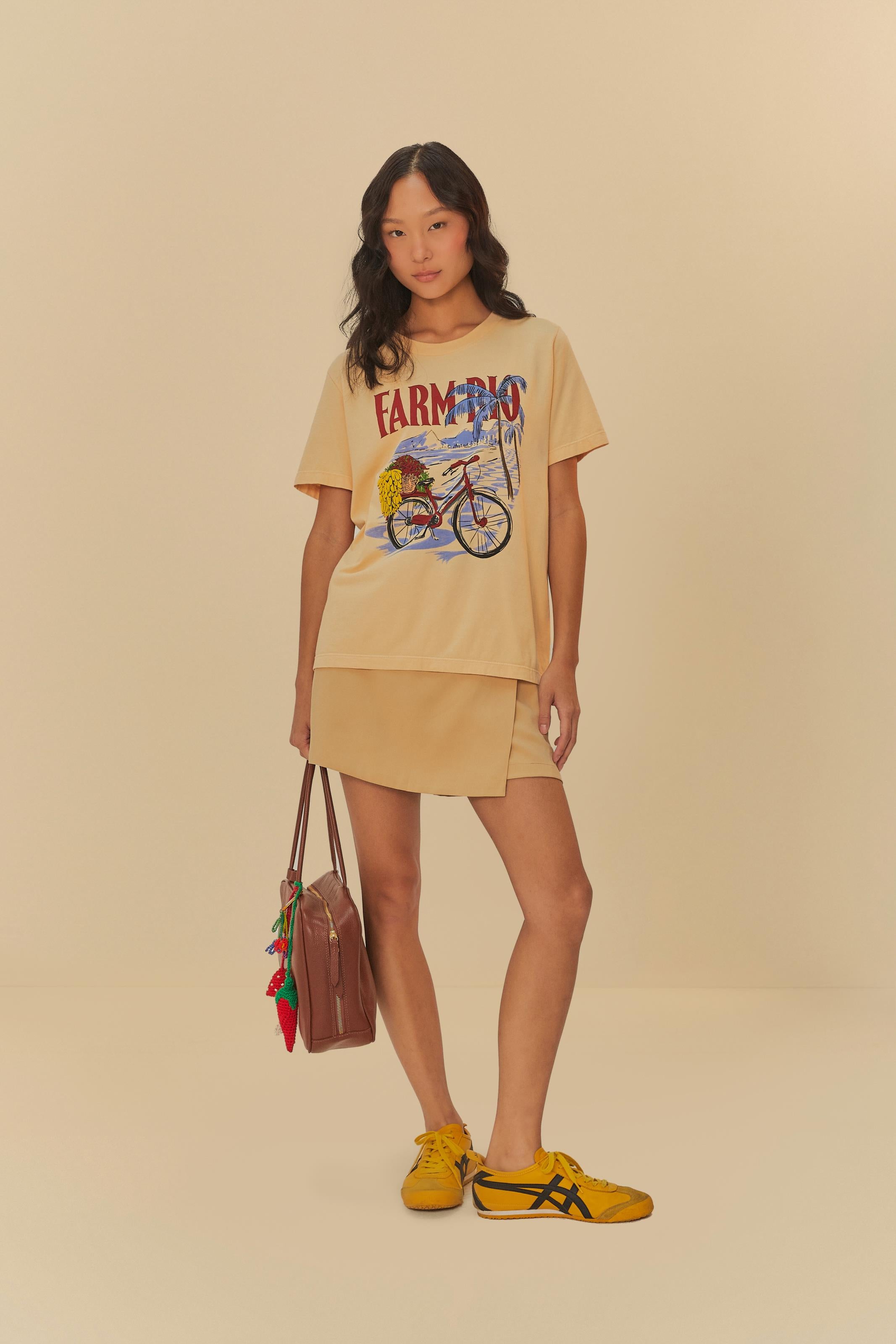 T-Shirt Fit Farm Rio Bicicleta
