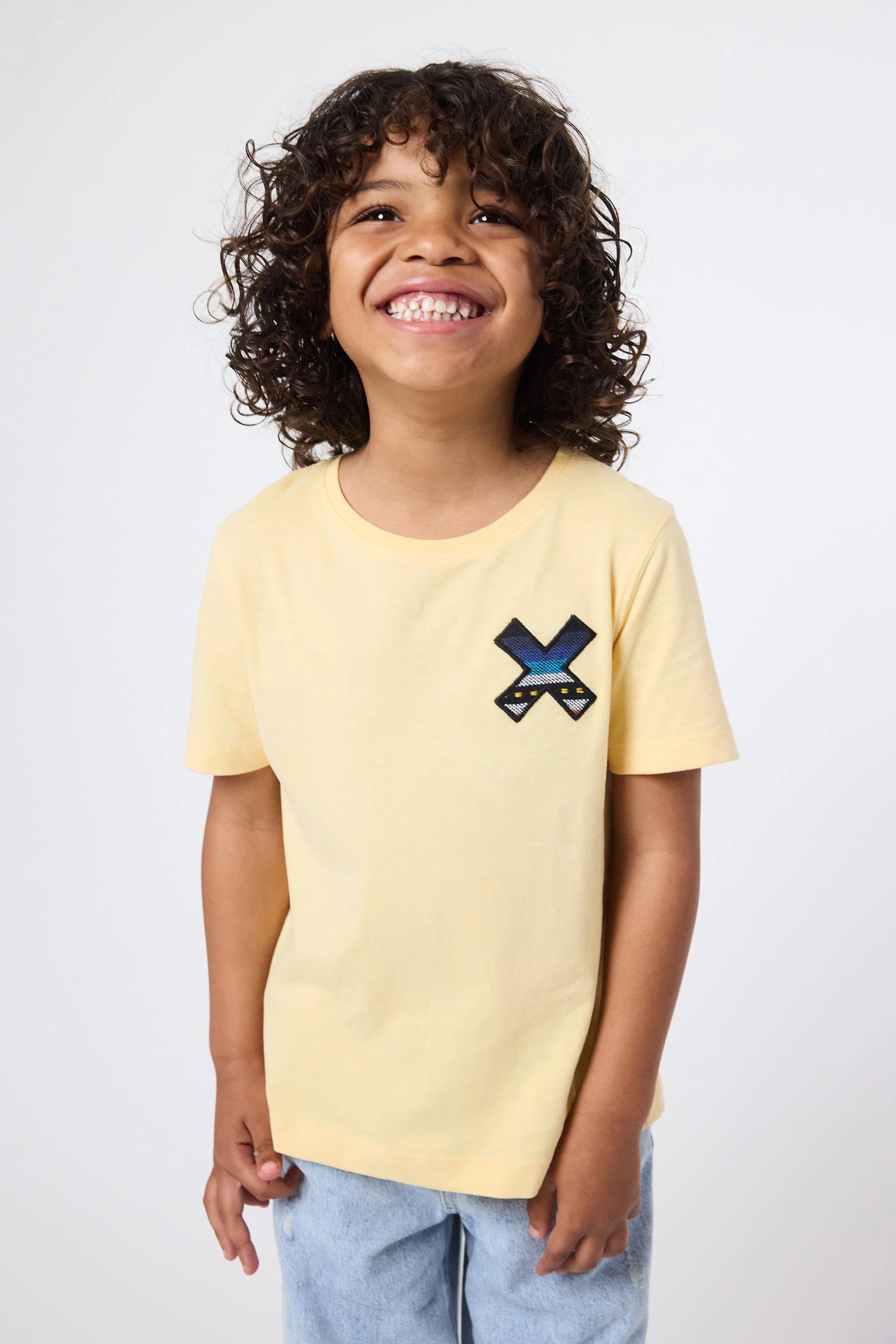T-Shirt Kids Classic Light Yellow