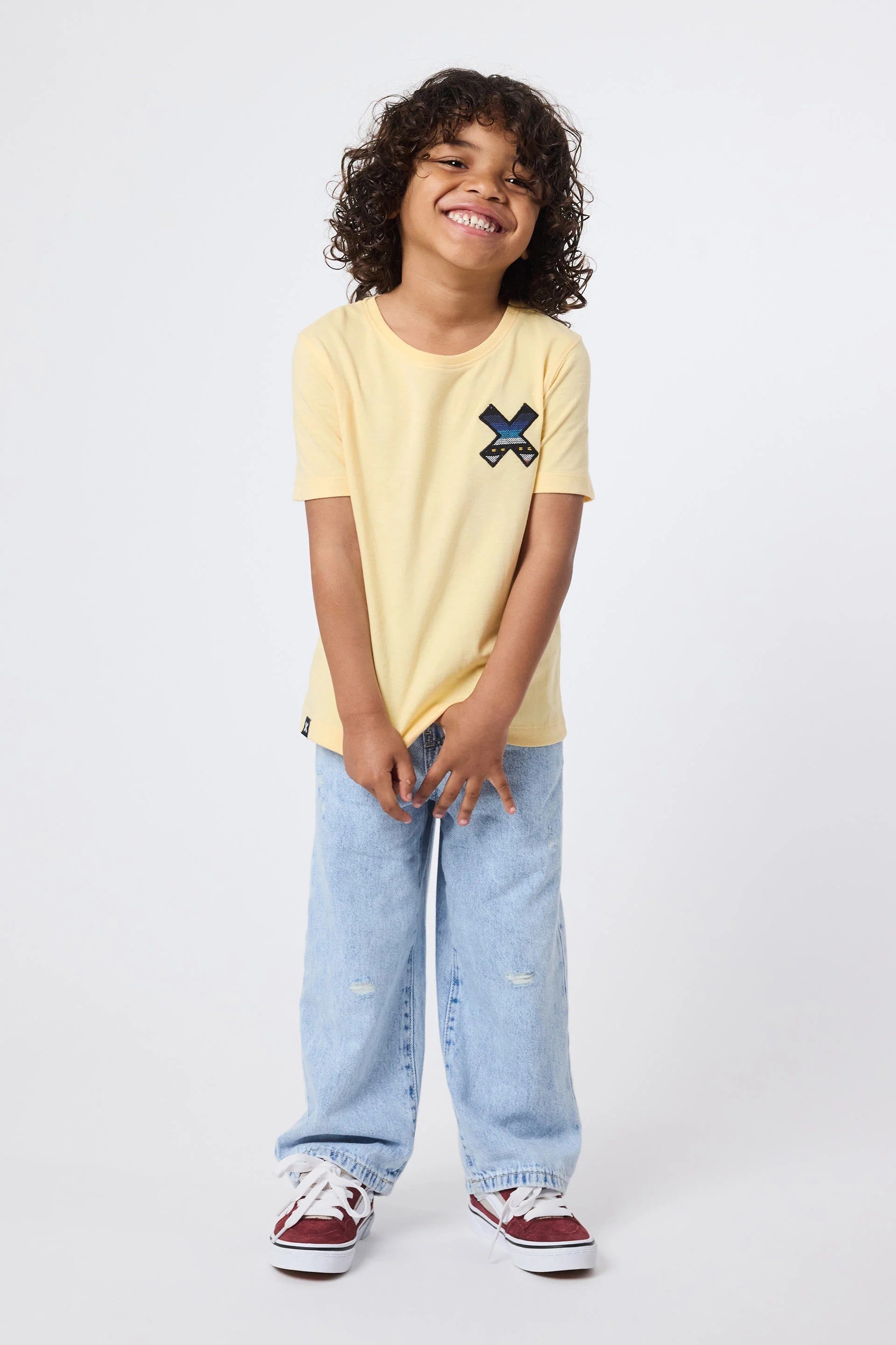 T-Shirt Kids Classic Light Yellow