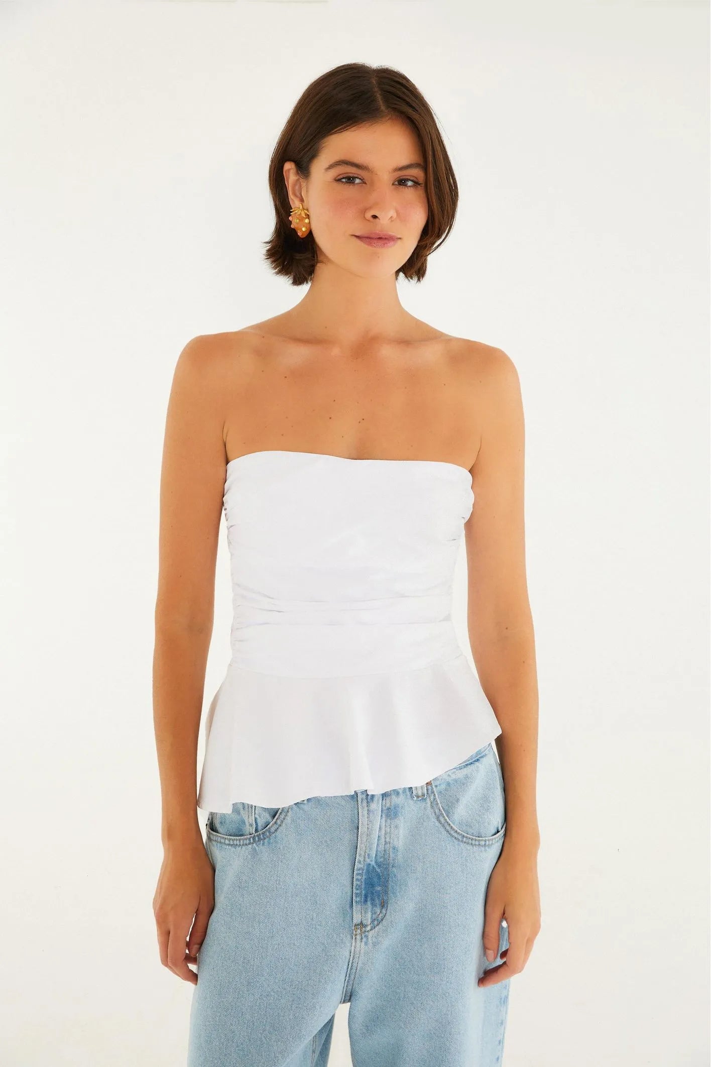 Blusa Franzido Babado
