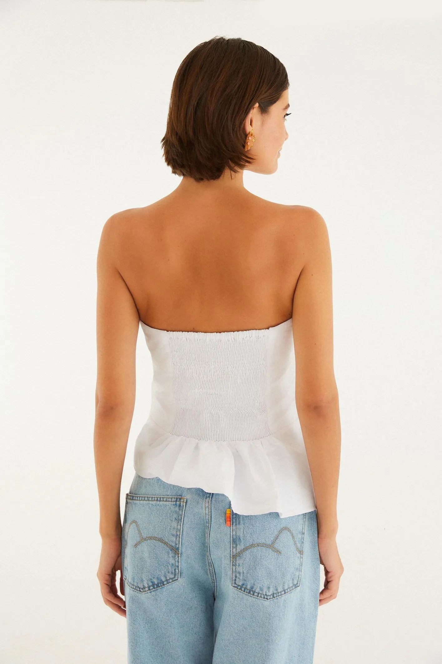 Blusa Franzido Babado