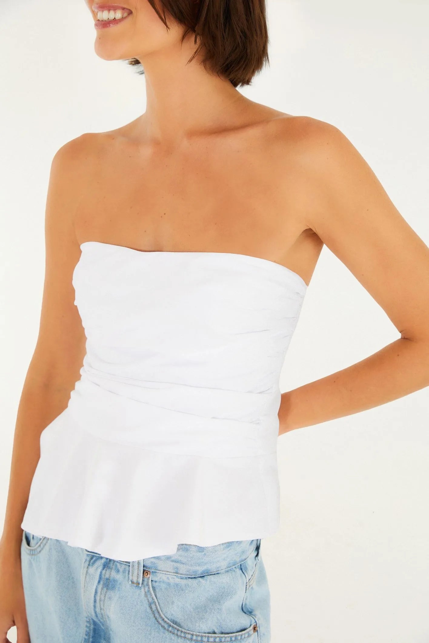Blusa Franzido Babado