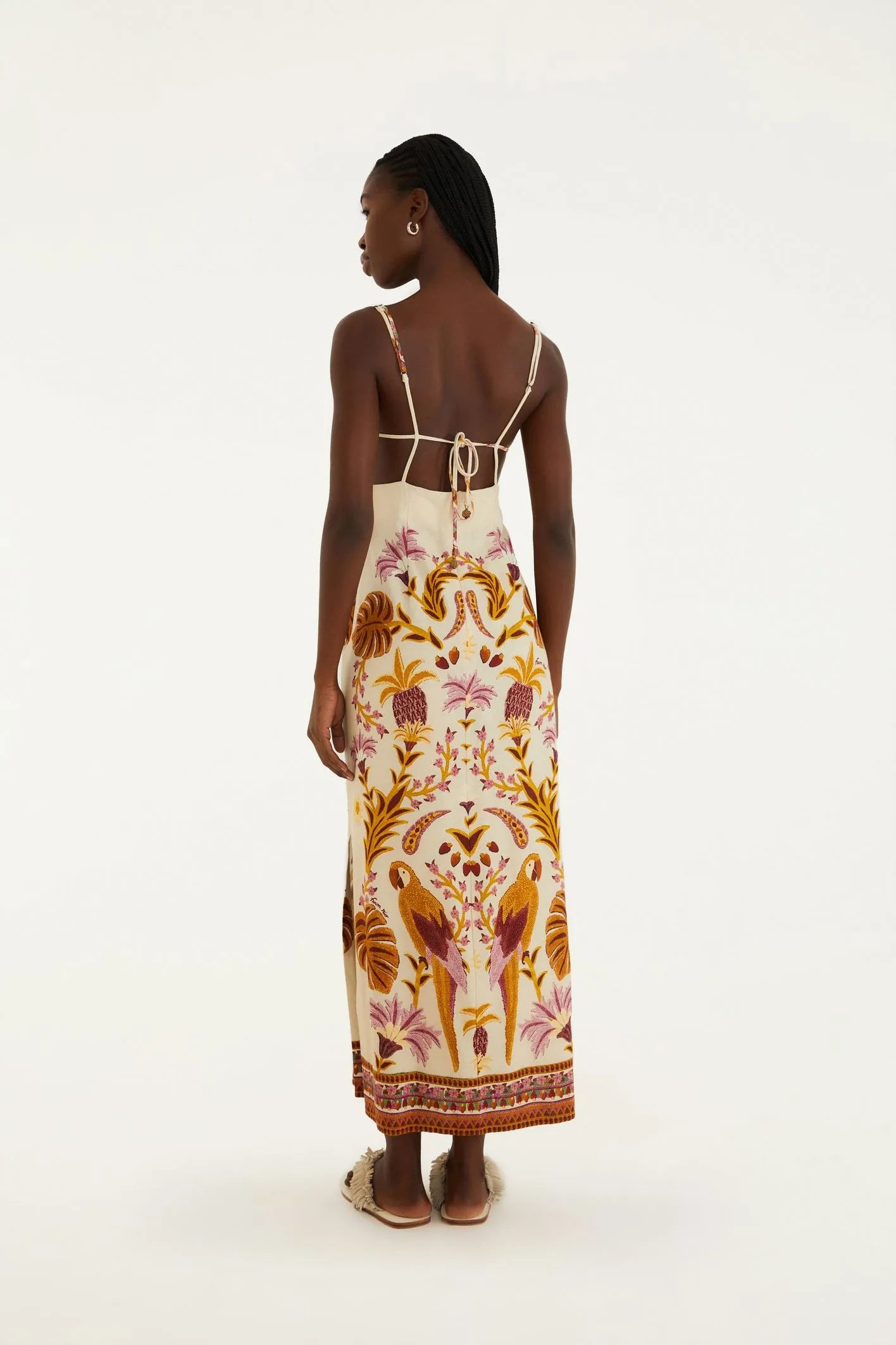 Vestido Tapecaria Tropical