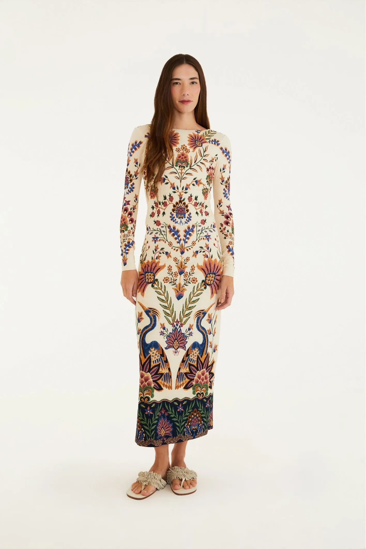 Vestido Jardim Maravilhoso