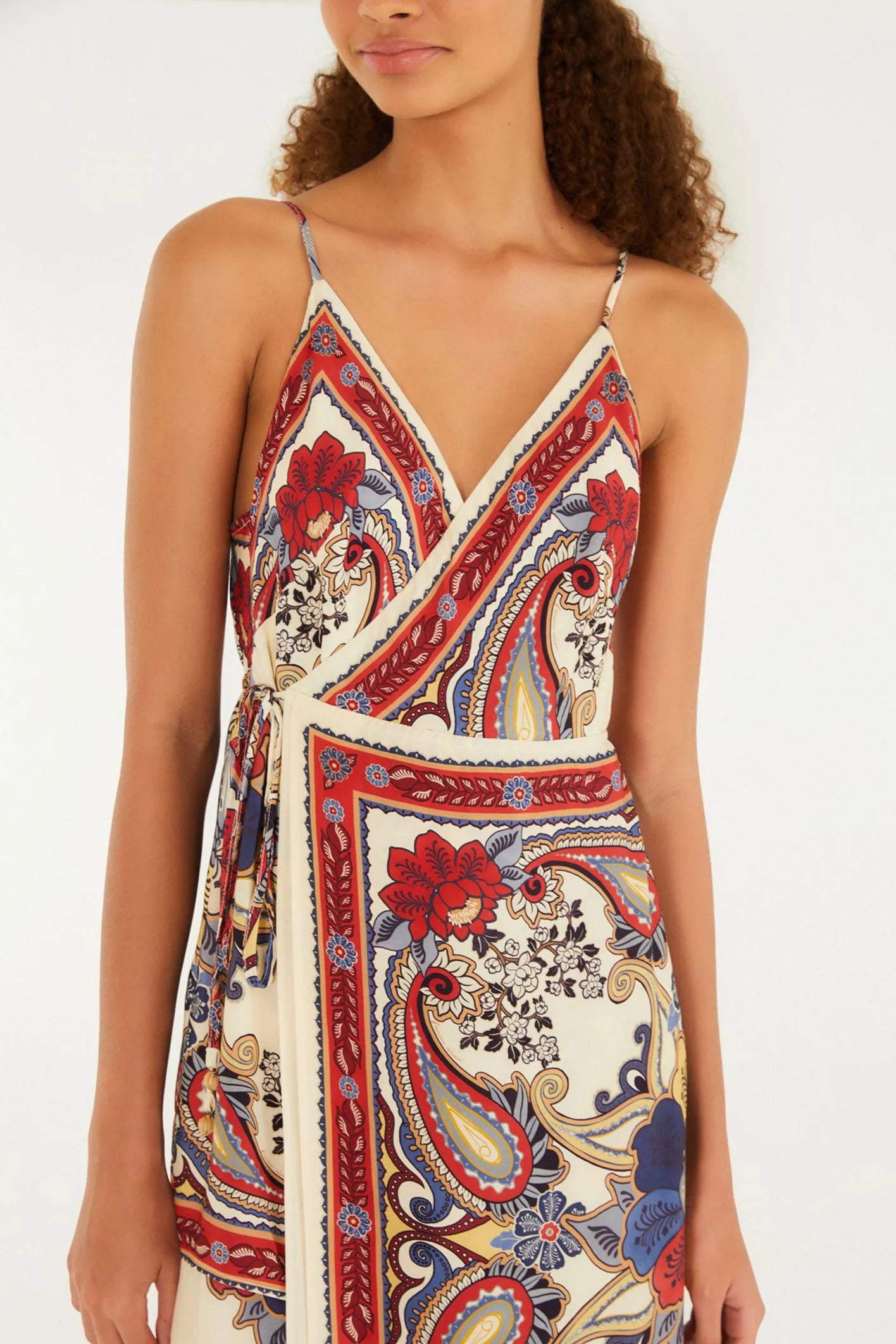 Vestido Lenço Borboleta Retro