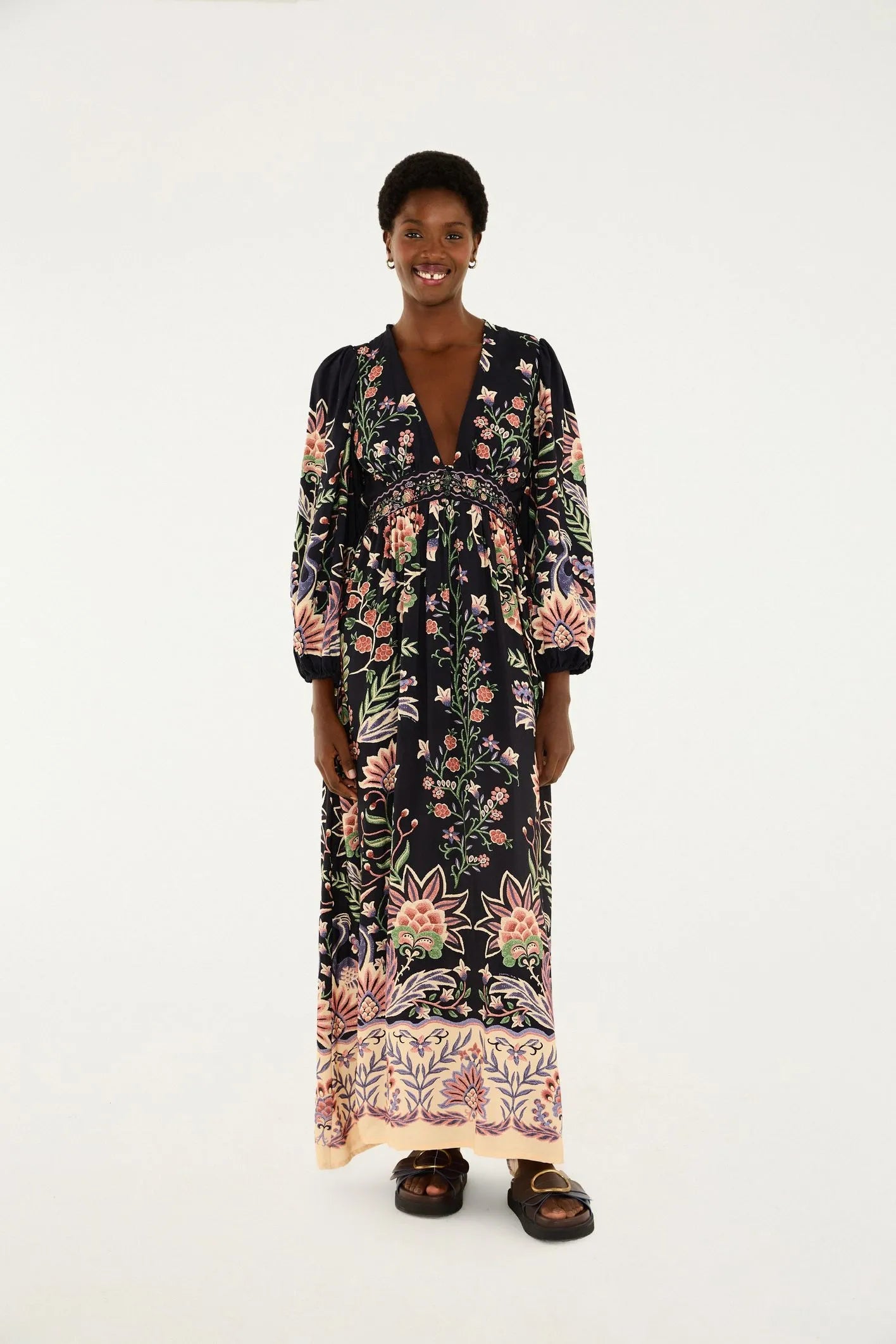 Vestido Jardim Maravilhoso