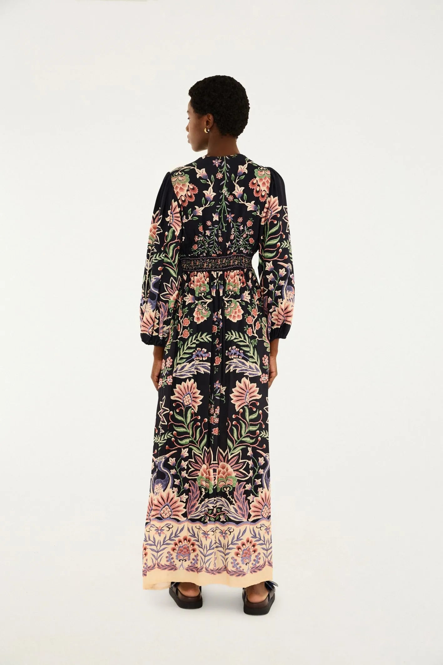Vestido Jardim Maravilhoso