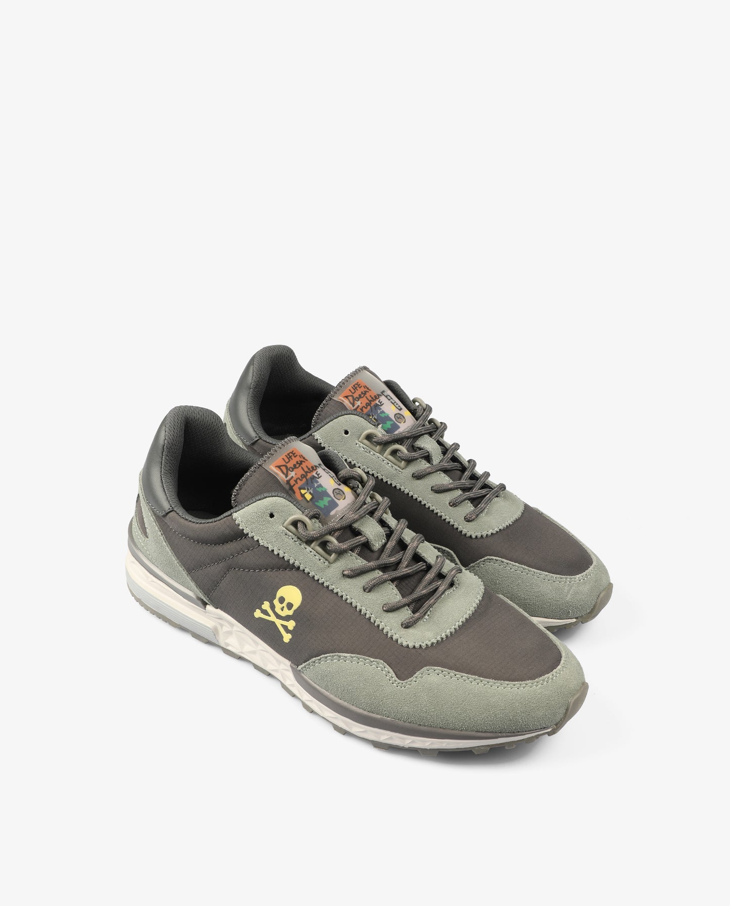 Zapatillas Sneakers Calavera Lateral