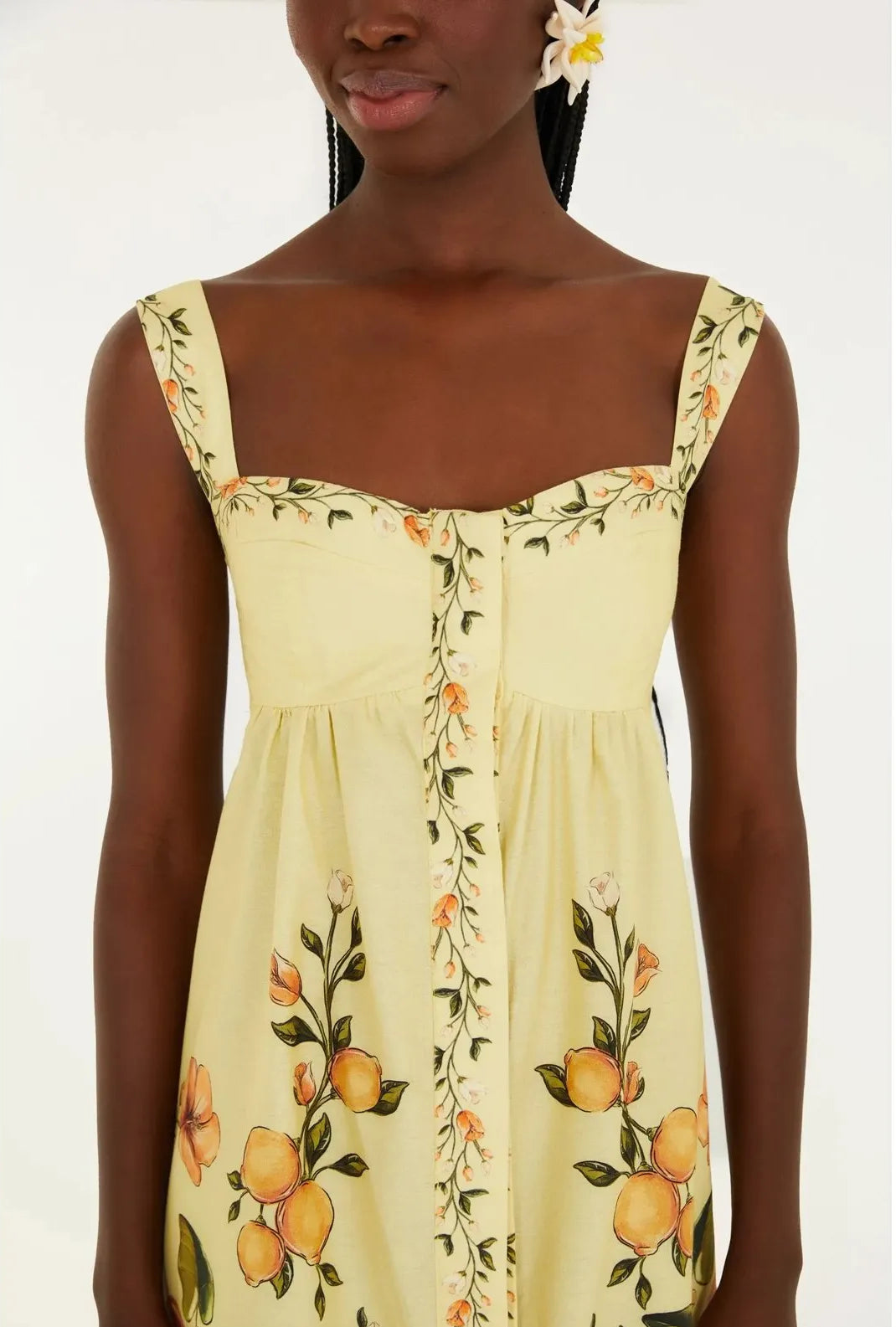 Maxi Vestido Alca Bosque Chic FARM RIO MAXI VESTIDOS Malva CO