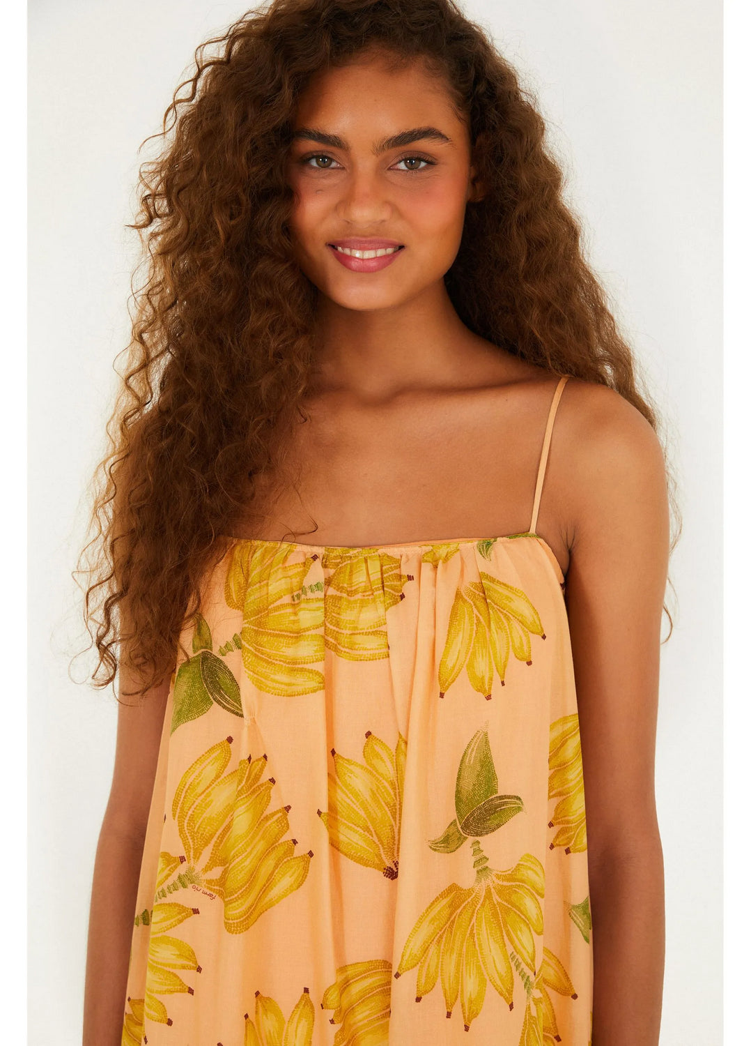 Maxi Vestido Banana Prata FARM RIO MAXI VESTIDOS Malva CO