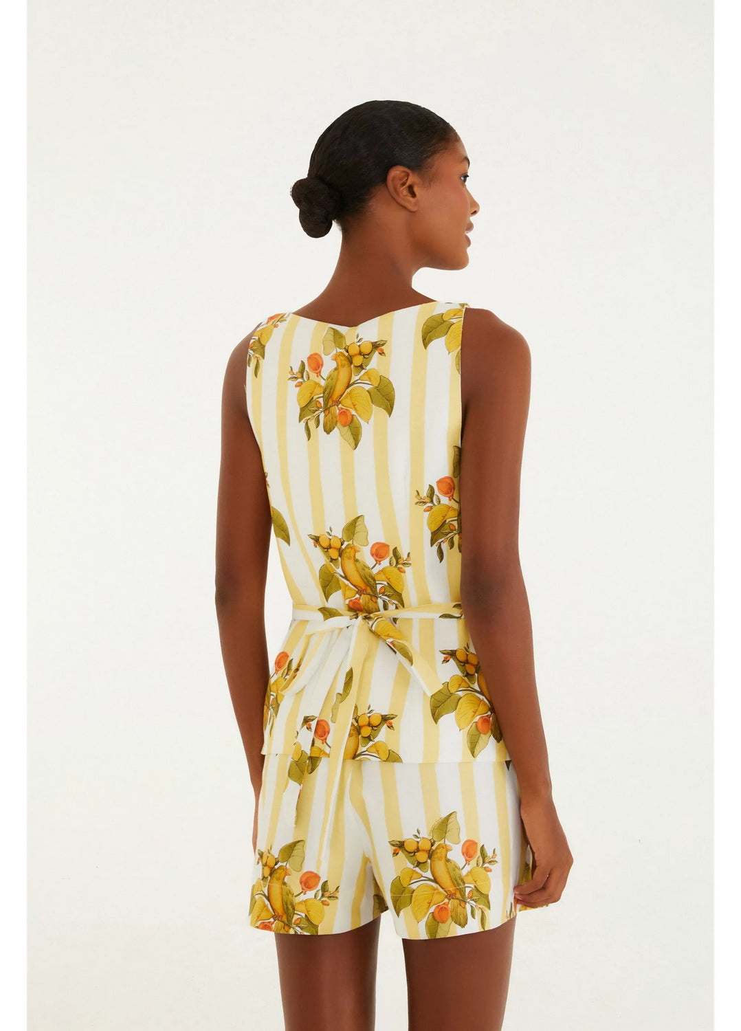 Blusa Estampado Passaro Chic