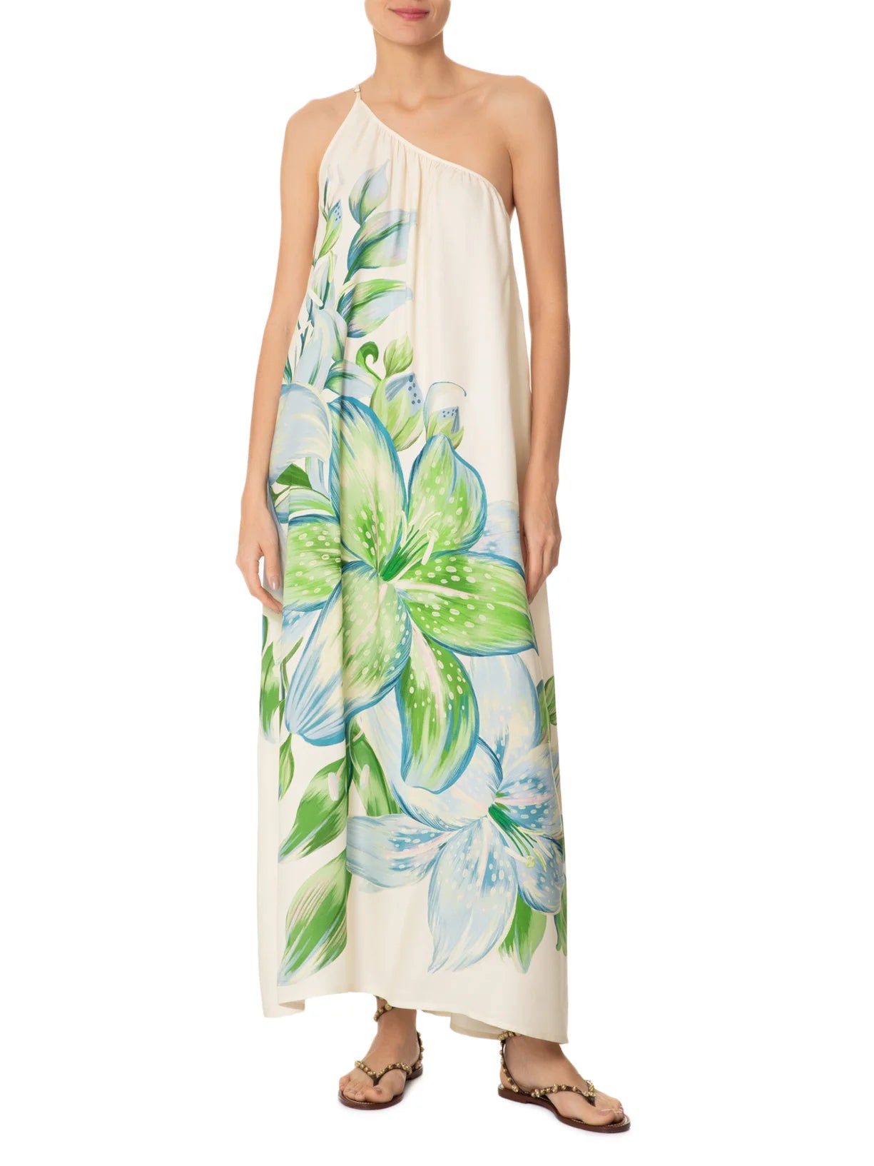 Vestido Longo Lirio Tropical